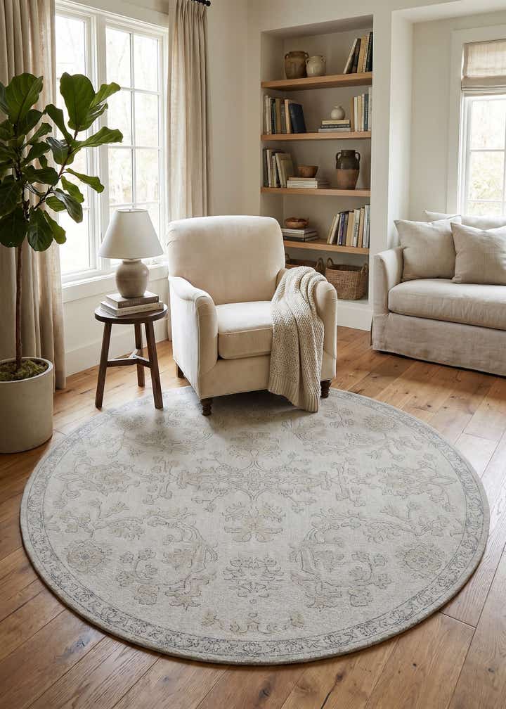 7' 10 x 7' 10 Oregon Round Rug