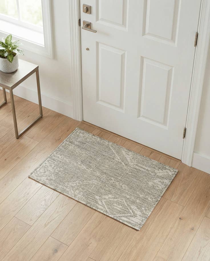 Detail image of 2' x 3' Easy-Clean Bohemian Indoor / Outdoor Rug