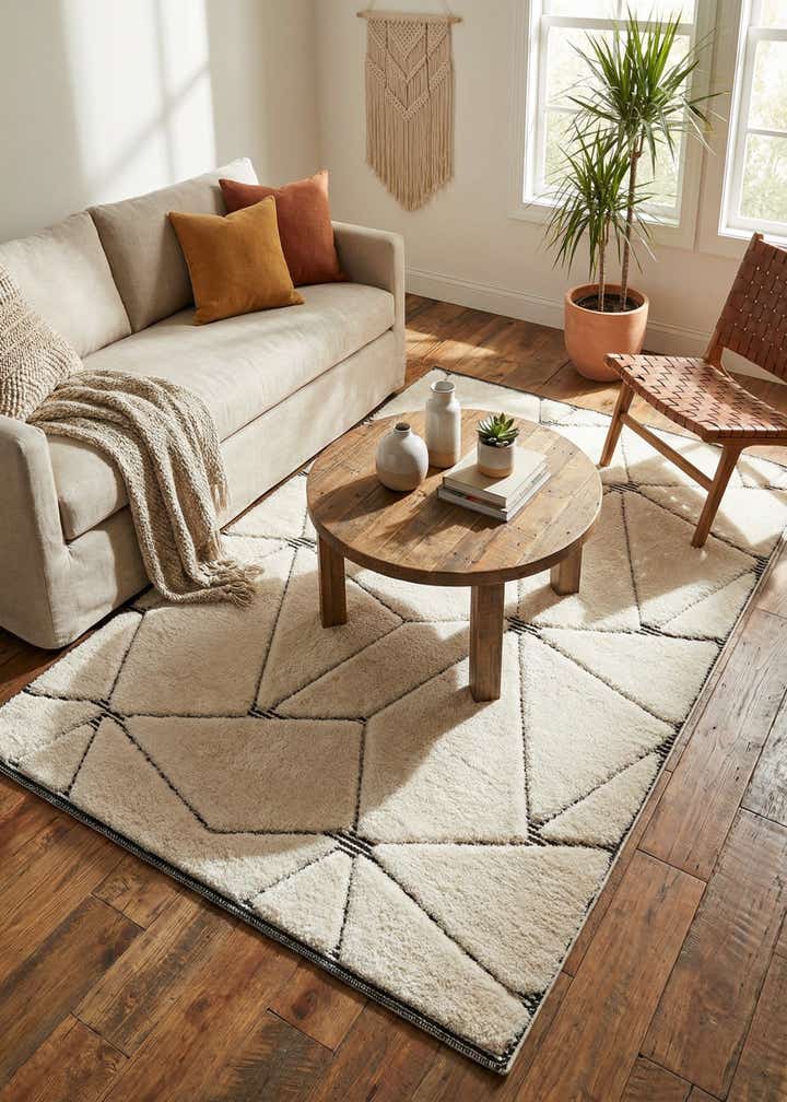 4' x 6' Prismatic Rug