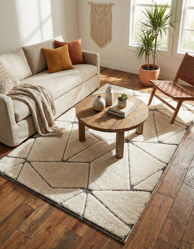 Detail image of 4' x 6' Prismatic Rug