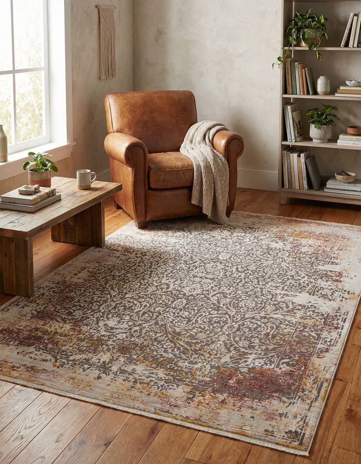 Detail image of 5' 3 x 7' 9 Deepa Rug