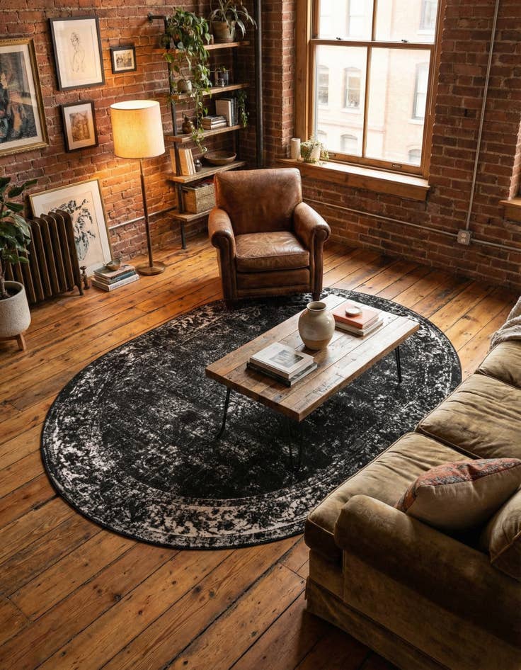 Detail image of 7' 10 x 10' Monaco Oval Rug