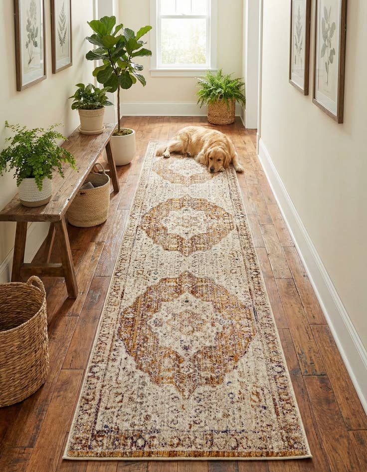 Detail image of  2' 6 x 12' Deepa Runner Rug