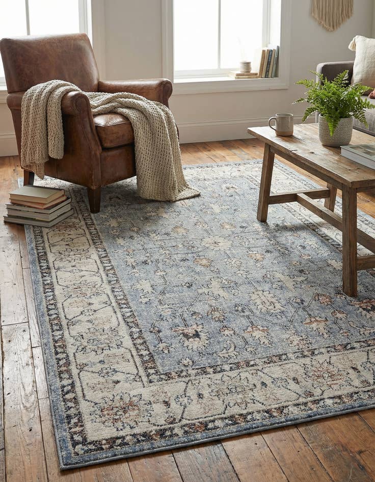 Detail image of 5' 3 x 8' Eco Traditional Rug