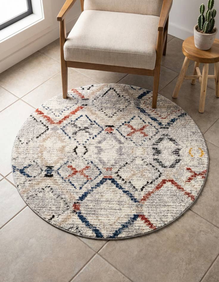 Detail image of 3' x 3' Tucson Round Rug
