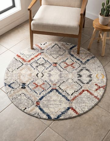 3' x 3' Tucson Round Rug