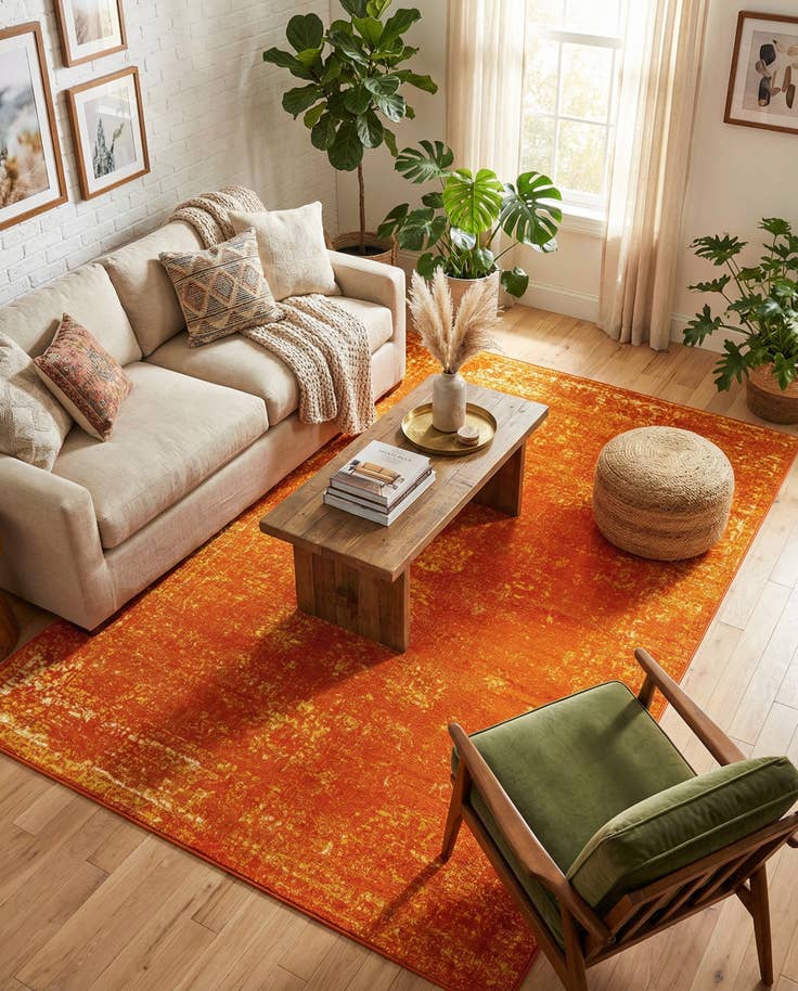 Detail image of 5' 3 x 8' Monte Carlo Rug