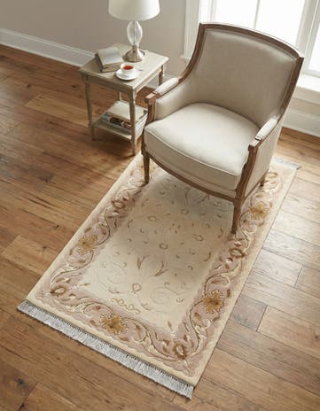 3' 1 x 4' 11 Hand Knotted Darya Wool Rug