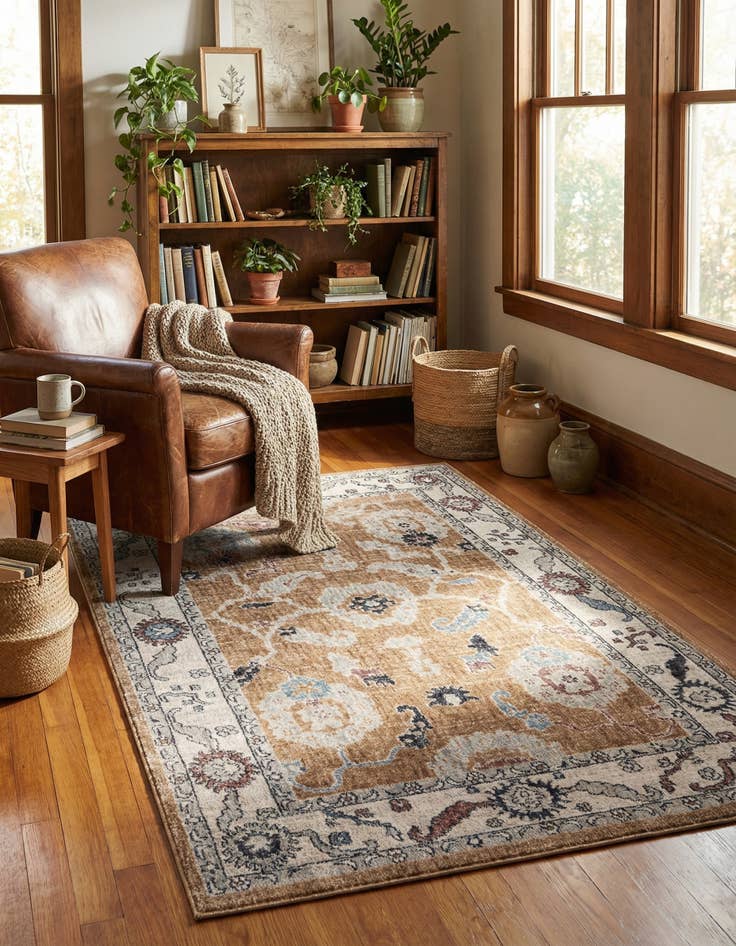 Detail image of 4' x 6' Eco Traditional Rug