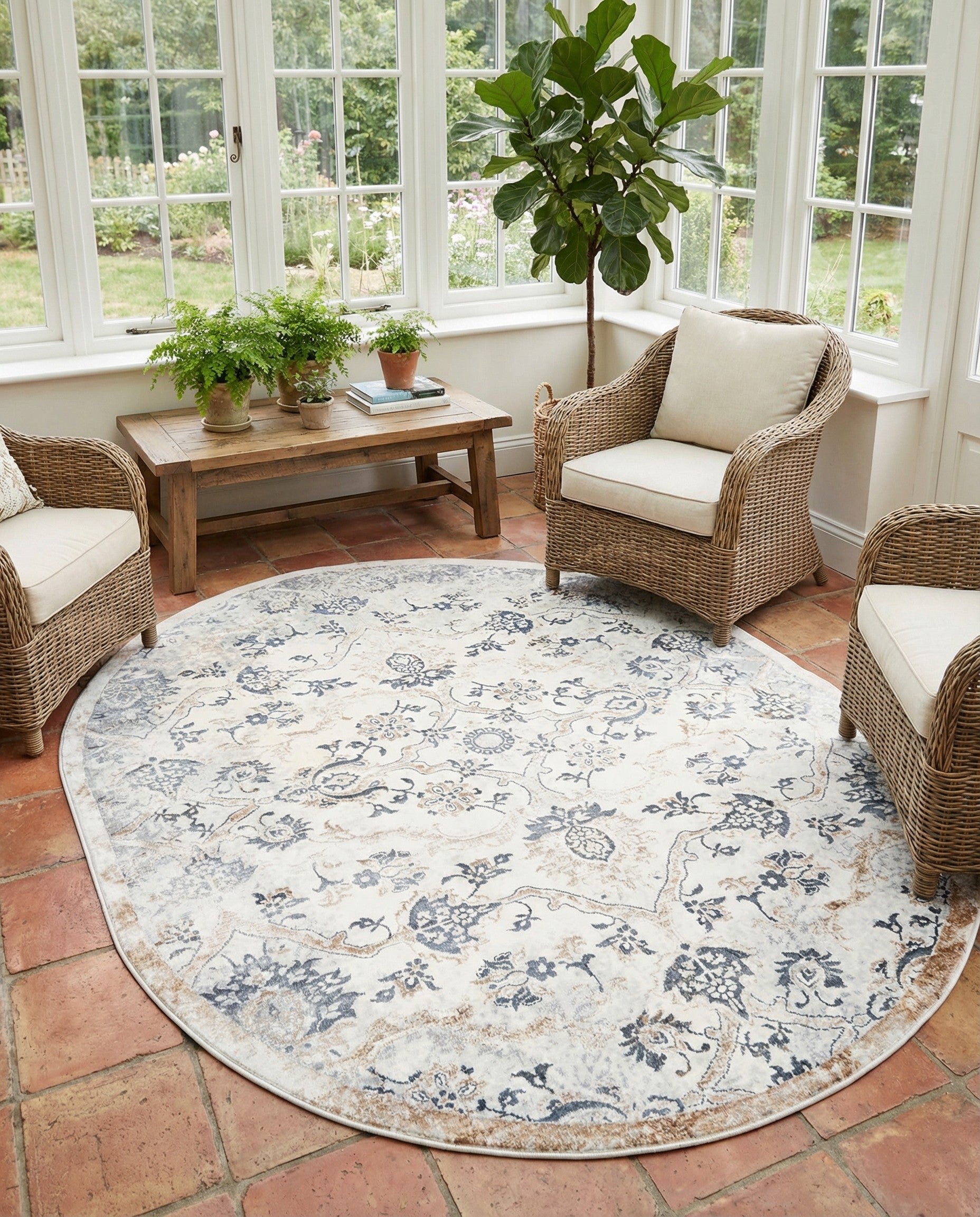 7' 10 x 10' Highbury Oval Rug
