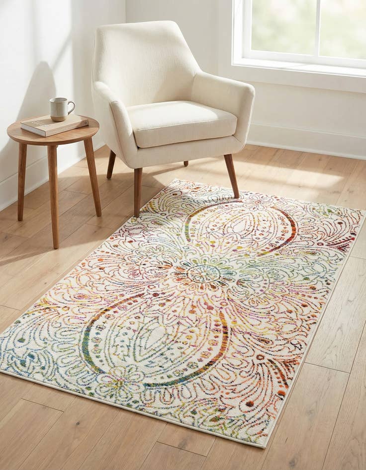 Detail image of 3' 3 x 5' 3 Tuscany Rug