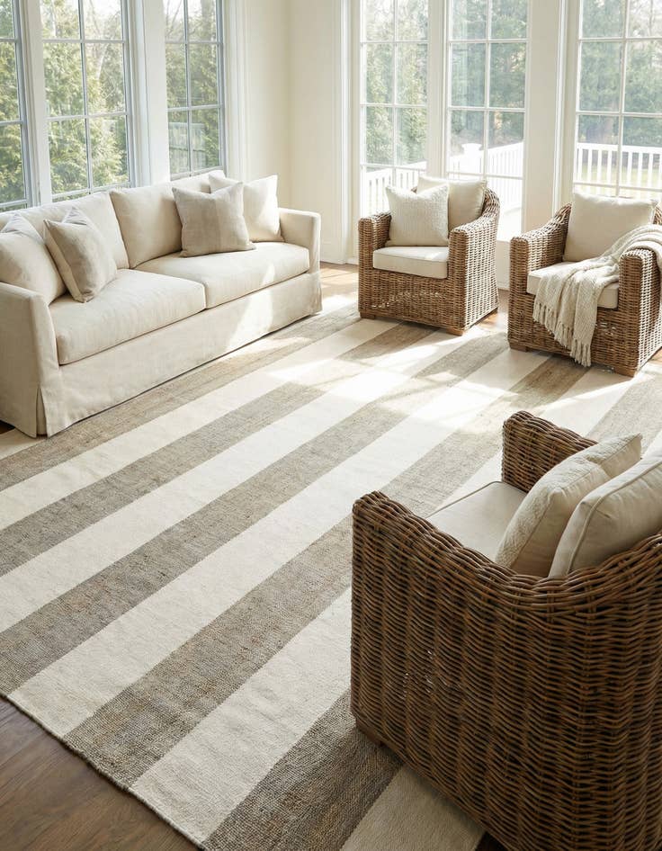 Detail image of 10' x 14' 1 Hand Woven Jill Zarin Hamptons Rug