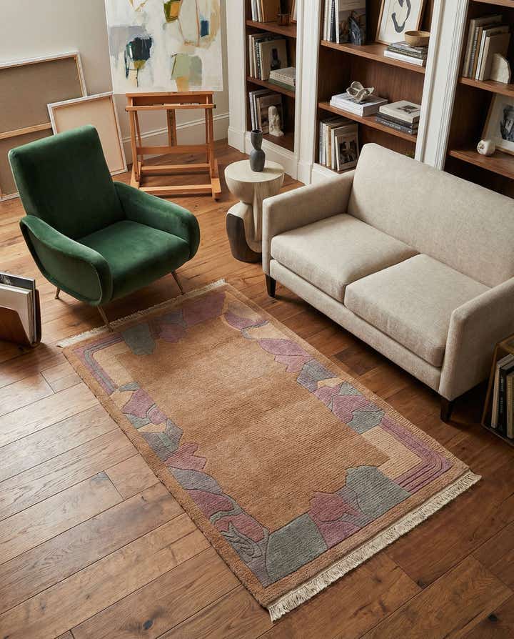 3' 1 x 5' 5 Hand Knotted Nepal Wool Rug