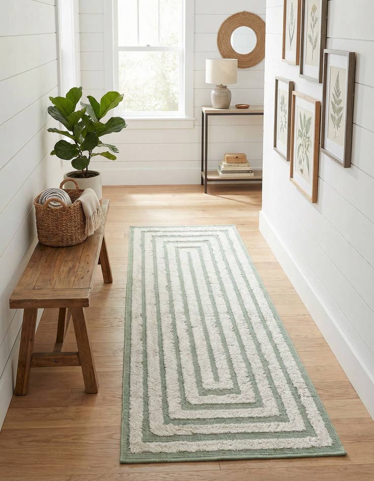 Detail image of 2' 3 x 6' Sabrina Soto Casa Toluca Runner Rug