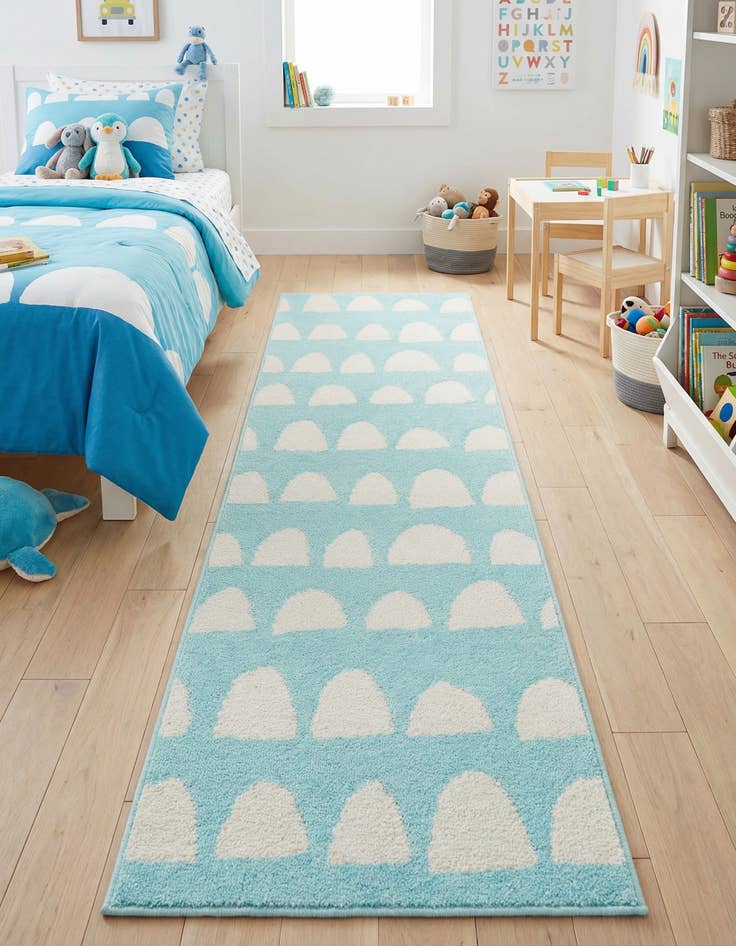 Detail image of 2' x 6' Whimsy Kids Runner Rug