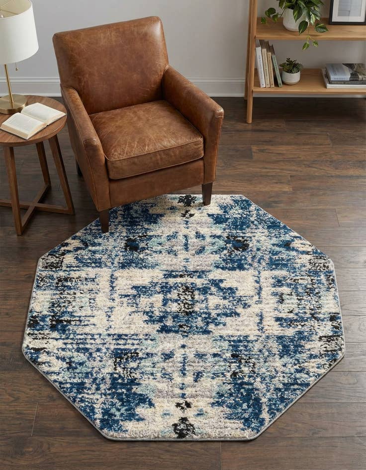 Detail image of 4' x 4' Tucson Octagon Rug