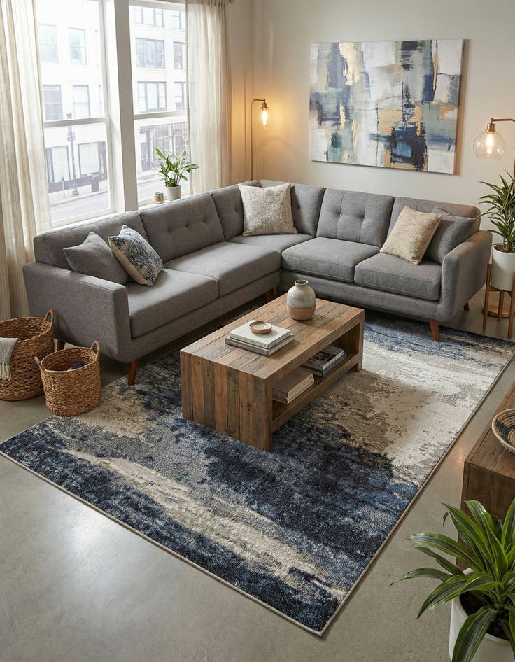 Detail image of 5' x 8' Oslo Rug