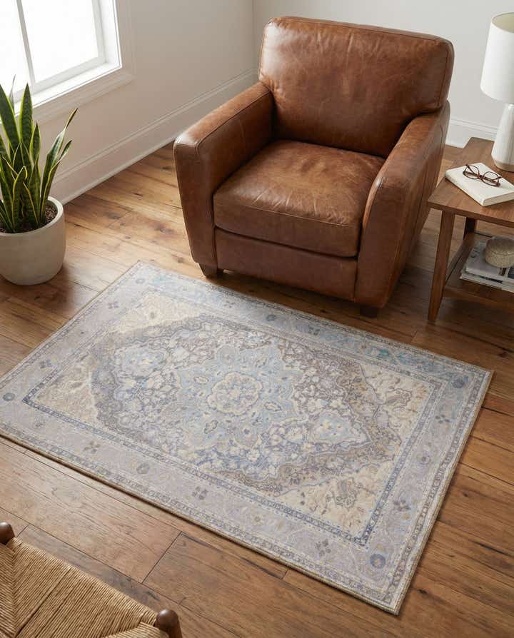 3' 6 x 5' 6 Washable Timeless Rug