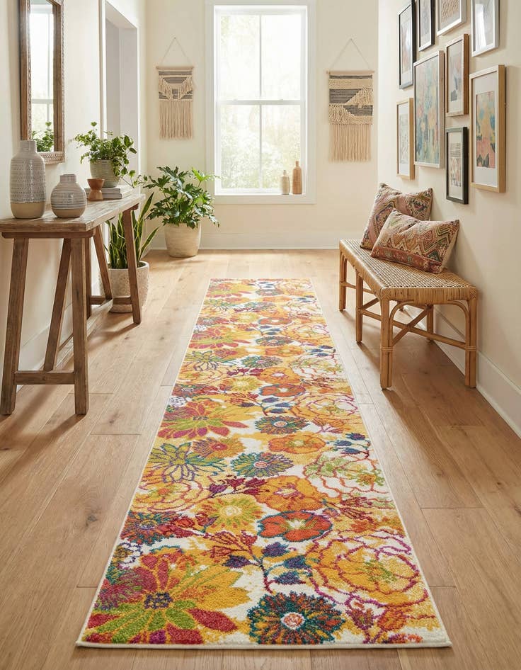 Detail image of 2' 7 x 14' Florence Runner Rug