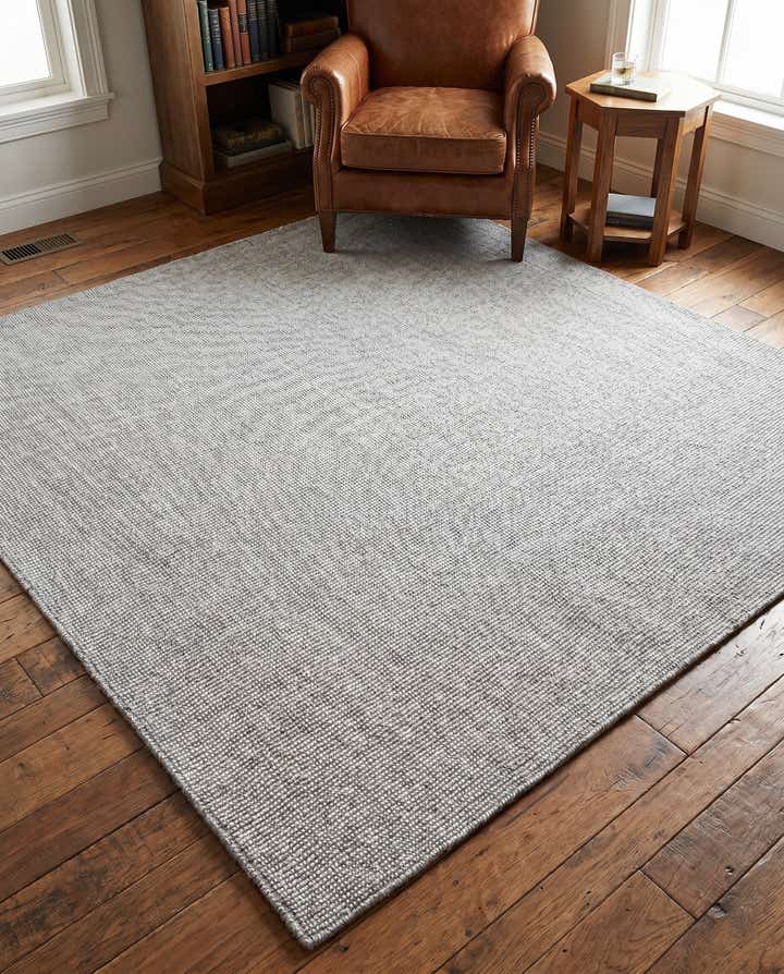 6' 1 x 6' 1 Hand Woven Jill Zarin English Manor Wool Square Rug