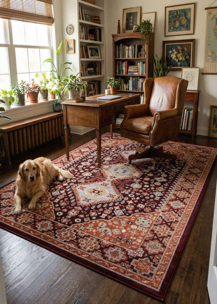 7' x 10' Kamala Washable Rug
