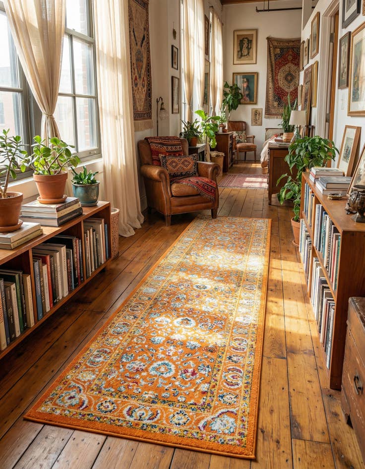 Detail image of 2' 7 x 12' Aurelia Runner Rug