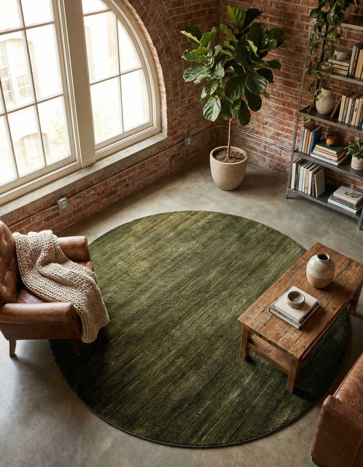 Detail image of 7' 10 x 7' 10 Finsbury Round Rug