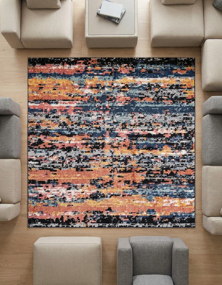 7' 10 x 7' 10 Tagine Square Rug