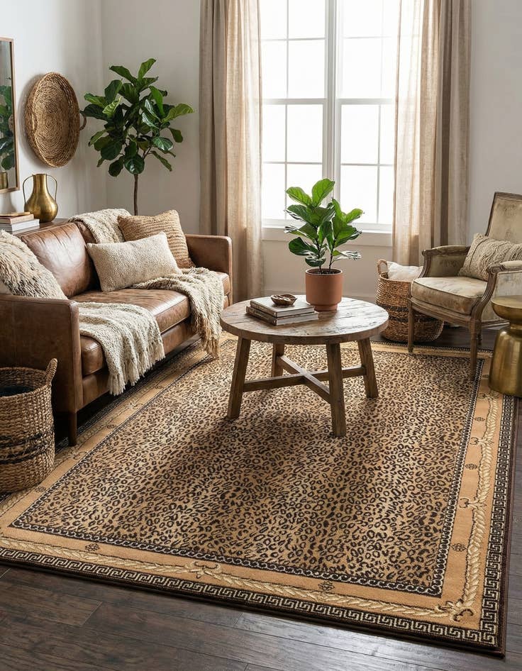 Detail image of 7' 10 x 10' Safari Rug