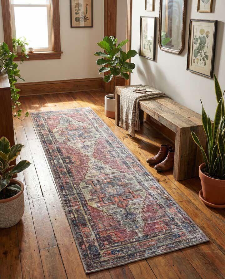 2' x 6' Washable Maahru Runner Rug