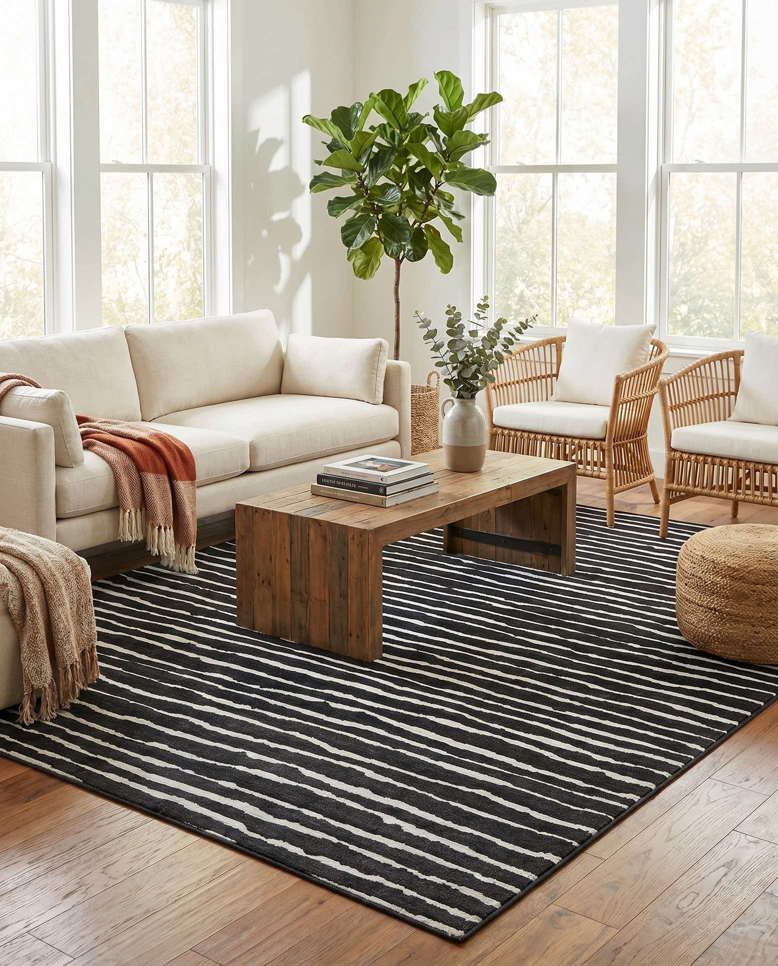 9' x 12' 2 Easy-Clean Sabrina Soto Ola Indoor / Outdoor Rug