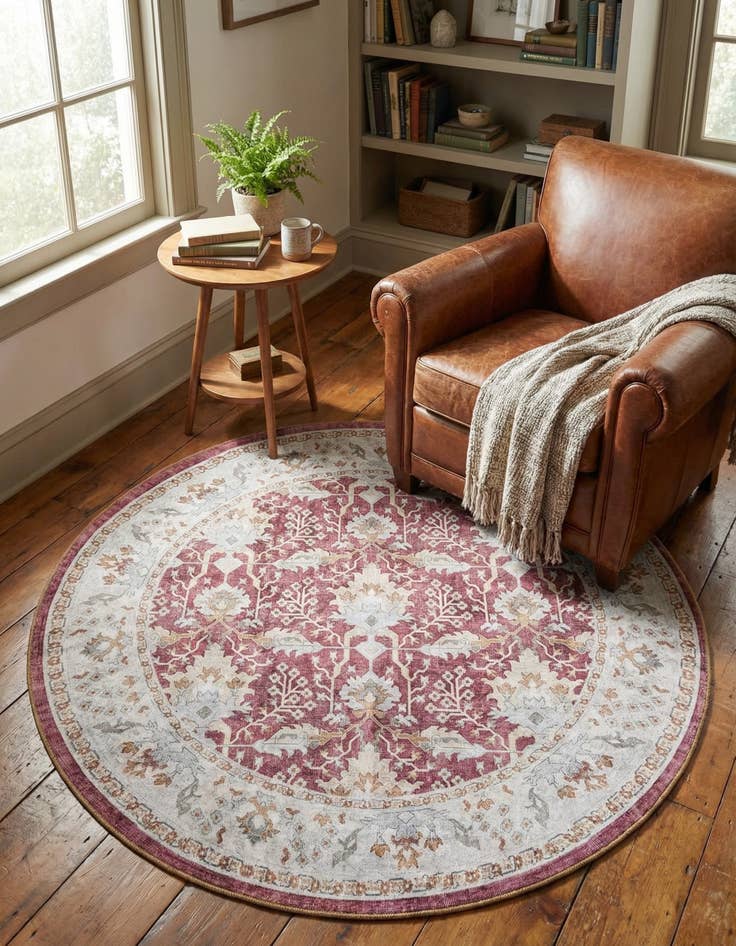 Detail image of 5' 1 x 5' 1 Timeless Round Rug