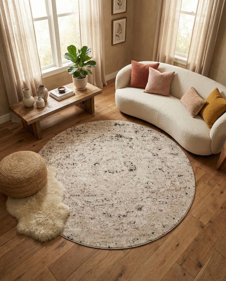 Detail image of 10' x 10' Oregon Round Rug