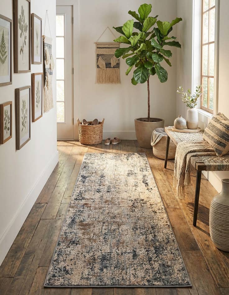 Detail image of 2' 2 x 6' Caspian Runner Rug