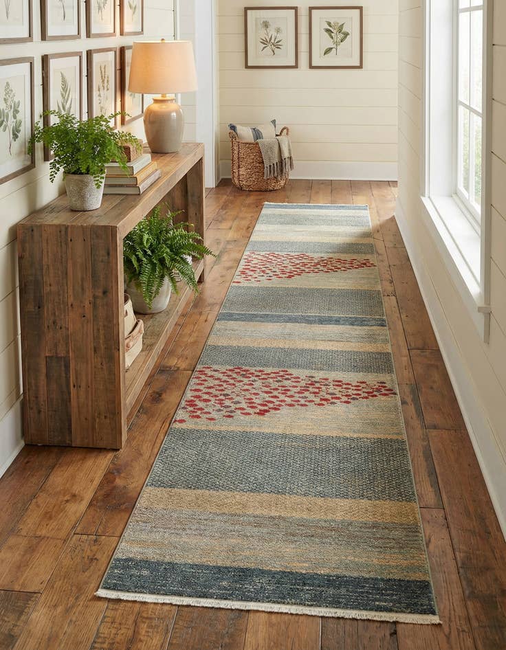 Detail image of 2' 7 x 12' Kashkuli Gabbeh Runner Rug