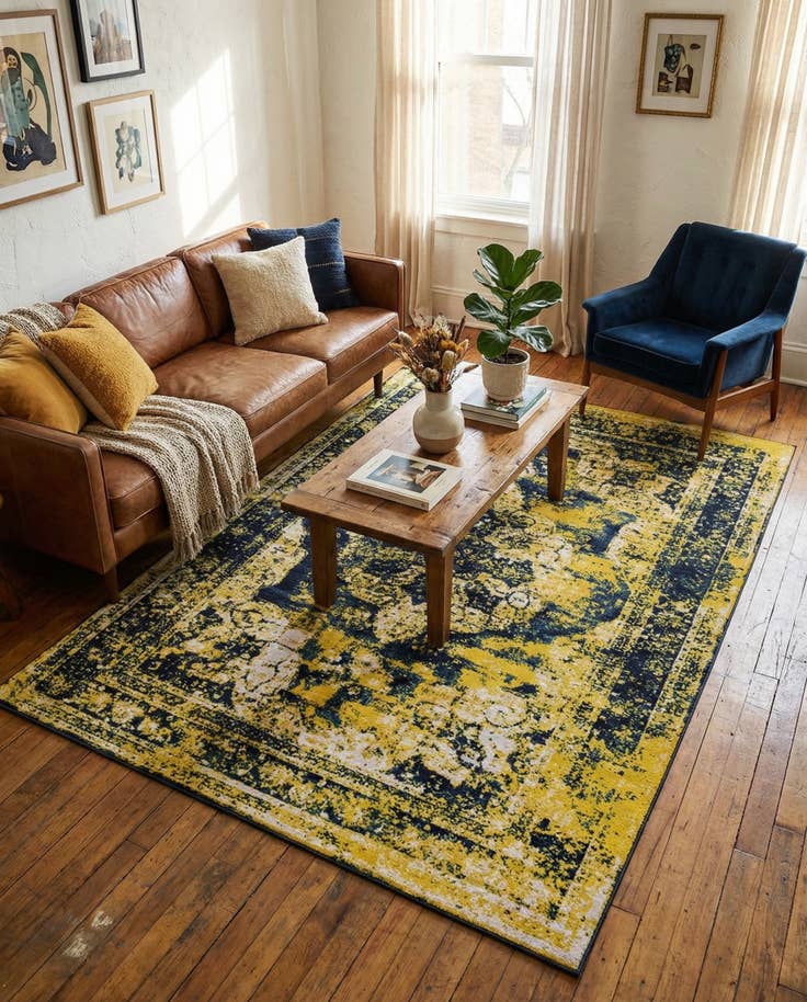 Detail image of 7' x 10' Monte Carlo Rug With Pad Bundle