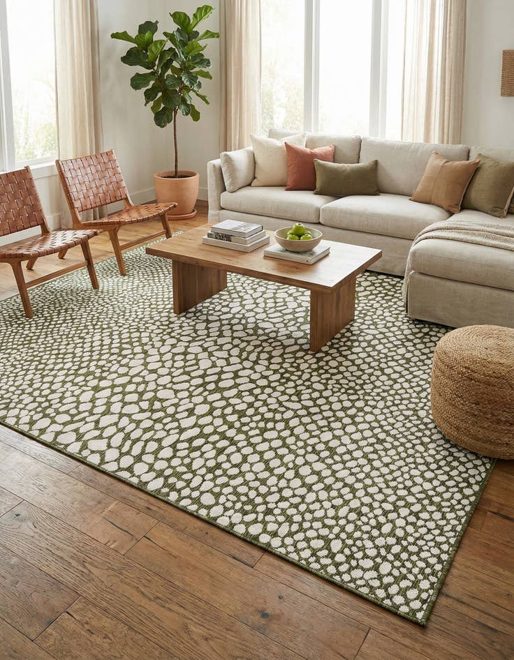 Detail image of 10' 8 x 10' 8  Washable Jill Zarin Cape Town Indoor / Outdoor Square Rug