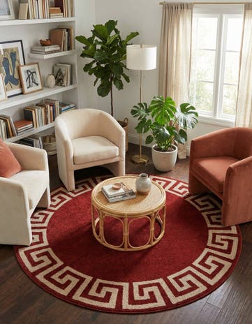 6' x 6' Hera Round Rug