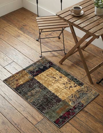 Beige Cafe Rug