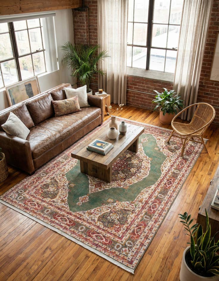 Detail image of 7' x 10' Santiago Rug