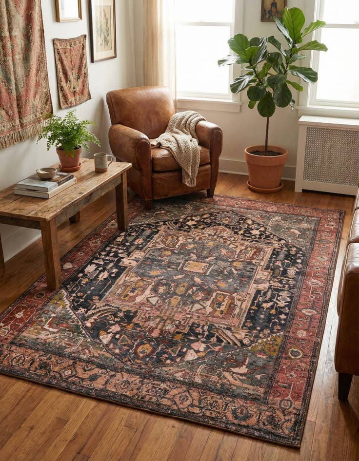 Detail image of 4' 4 x 6' Medina Rug