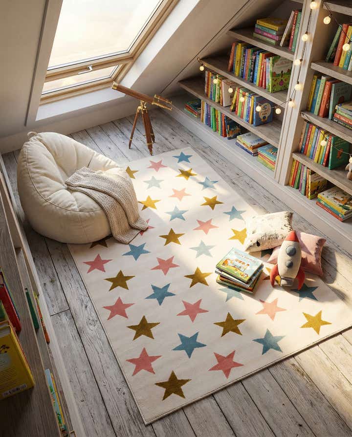 5' 3 x 8' Whimsy Kids Rug