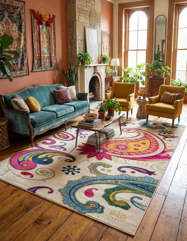 Detail image of 10' 6 x 16' 5  Washable Casablanca Rug