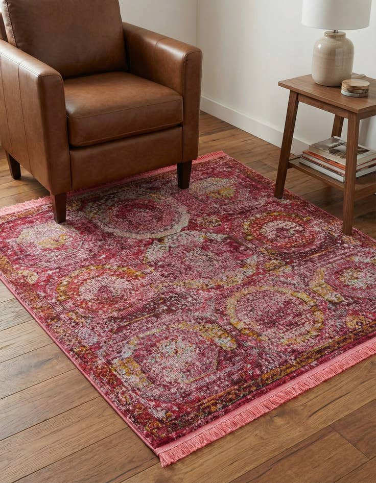 Detail image of 4' 1 x 4' 1 Havana Square Rug