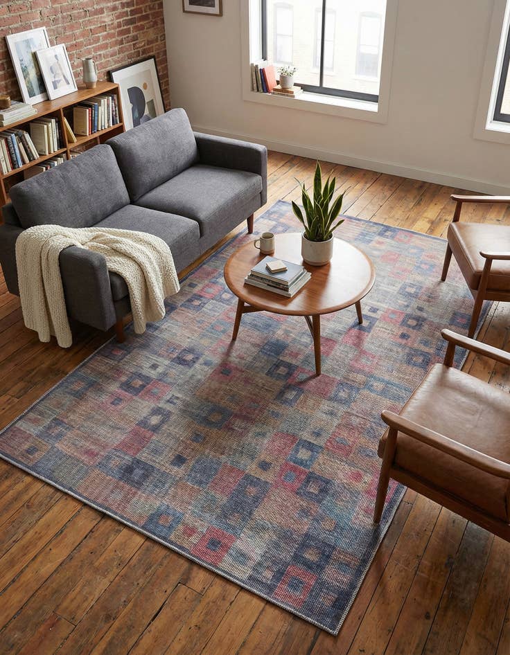 Detail image of 5' 3 x 8'  Washable Sisu Rug