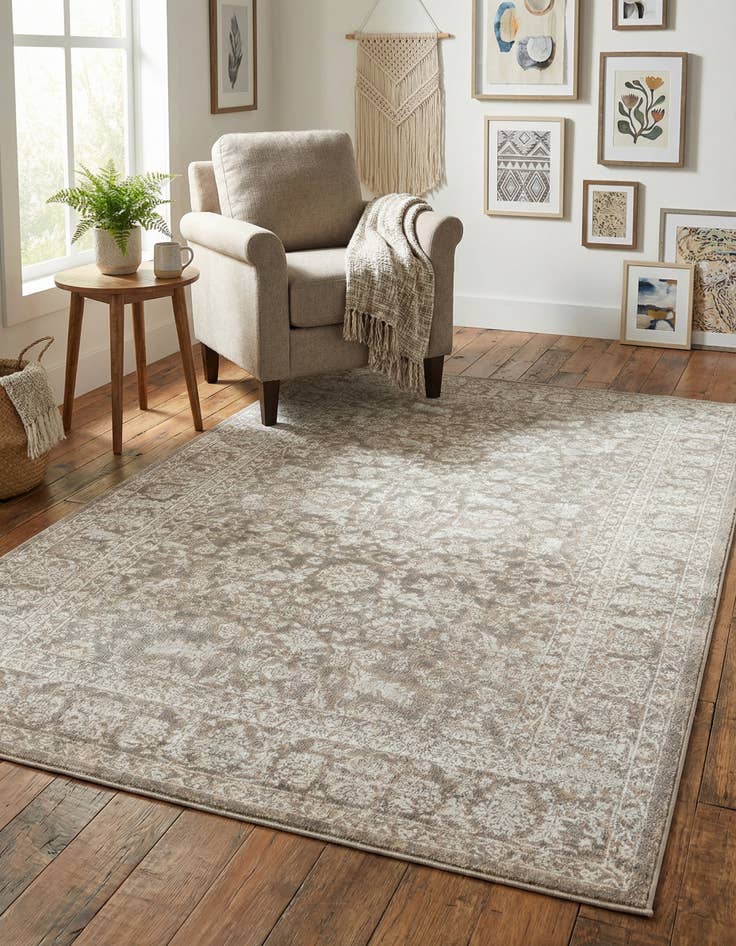 Detail image of Jill Zarin 4' x 6' Uptown Central Park Rug