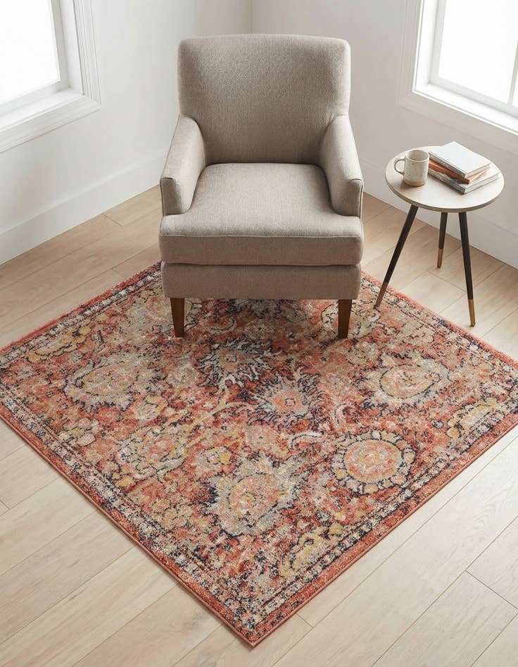 Detail image of  4' x 4' Lola Square Rug