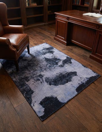 4' 4 x 5' 7 Hand Knotted Ultra Vintage Persian Wool Rug