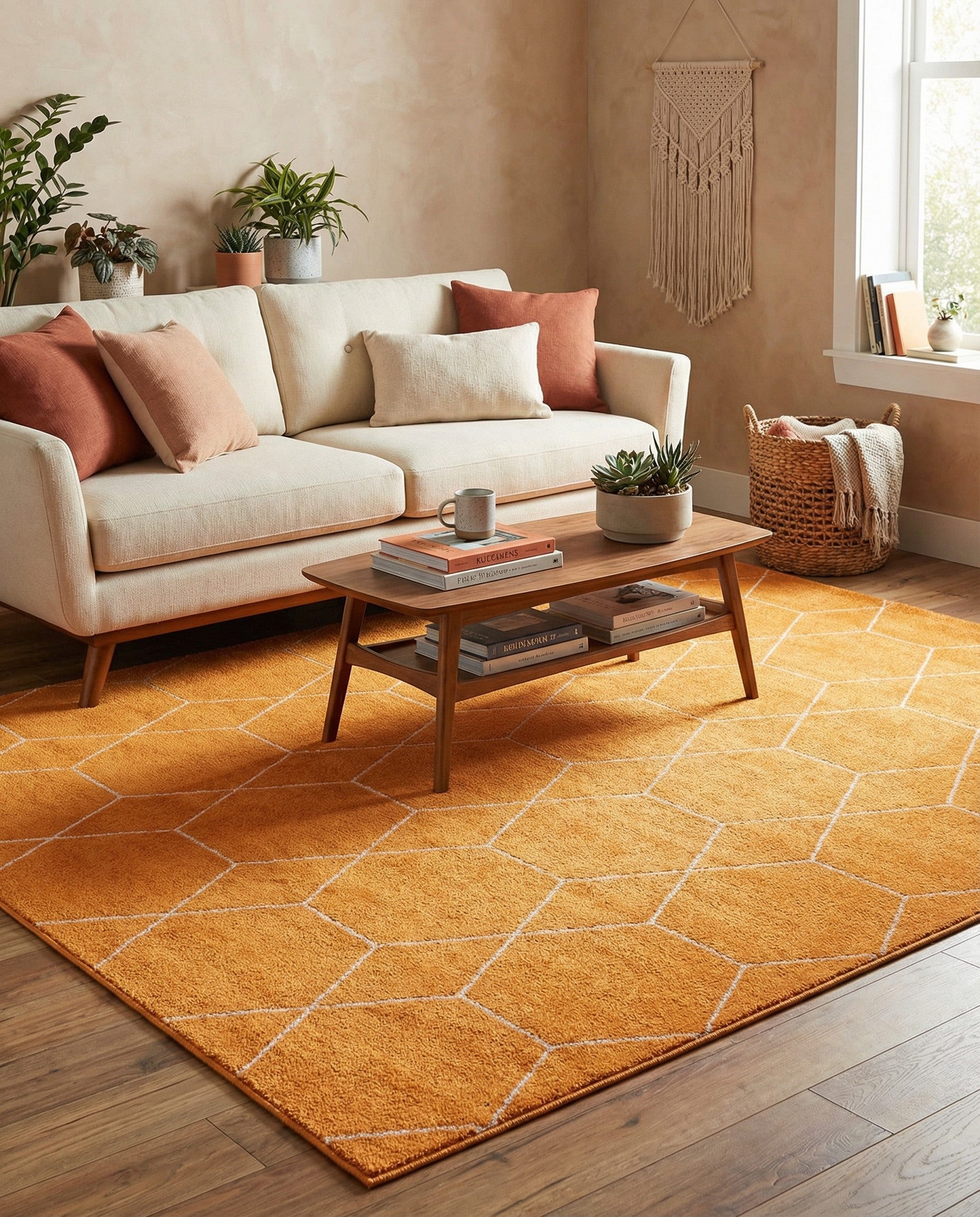 7' 10 x 10' Trellis Frieze Rug