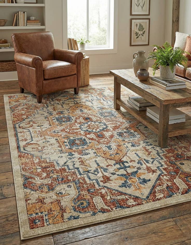 Detail image of 5' x 8' Dahlia Rug